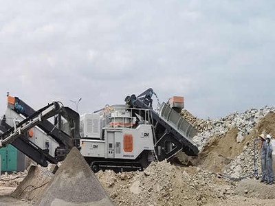 high efficiency portable rock crushing plant with low ...
